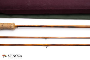 Paul Young (Bob Summers) Parabolic 15 Bamboo Fly Rod 8' 2/2 #6 - maker signature and rod markings