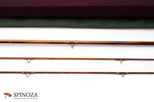 Paul Young (Bob Summers) Parabolic 15 Bamboo Fly Rod 8' 2/2 #6 - ferrules and tip tops detail