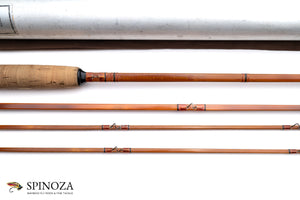 Edwards Quadrate Bamboo Fly Rod 8' 3/2 - maker signature and rod markings