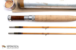 Everett Garrison Model 212 Bamboo Fly Rod - handle grip and reel seat detail