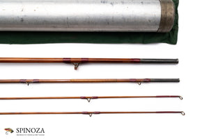 FE Thomas Mahogany Bamboo Fly Rod - ferrule detail and joints