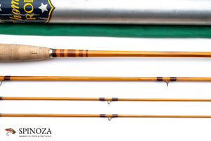 FE Thomas Special Bamboo Fly Rod 8' 3/2 #4/5 - maker's marking and inscription