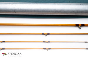 FE Thomas Special Bamboo Fly Rod 8' 3/2 #5 - guide wrapping and spacing
