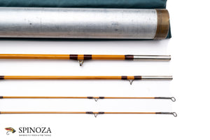 FE Thomas Special Bamboo Fly Rod 8' 3/2 #5 - ferrule detail and joints