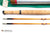 FE Thomas Special Browntone Bamboo Fly Rod 8'6" 2/2 #6/7