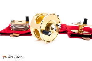 Fin-Nor #1 Reel with Three Spare Spools