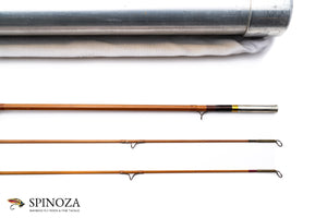 Everett Garrison Model 202E Bamboo Fly Rod 7' 2/2 #5 - rod sections with wraps