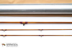 HL Leonard Model 38-4 Bamboo Fly Rod 7' 2/2 #4 - guide wrapping and spacing