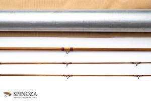 HL Leonard Model 38-4 Bamboo Fly Rod 7' 2/2 #4 - ferrule detail and joints