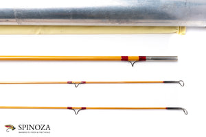 HL Leonard Model 39-H Bamboo Fly Rod 7'6" 2/2 #6 - tip section and guides