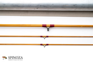 HL Leonard Model 41L Bamboo Fly Rod 8'6"' 2/2 #5/6 - guide wrapping and spacing