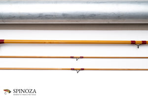 HL Leonard Model 41L Bamboo Fly Rod 8'6"' 2/2 #5/6 - ferrule detail and joints