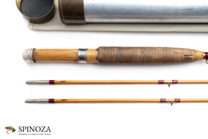 HL Leonard Model 38-H Fly Rod 7' 2/2 #3/4 - grip and reel seat close-up