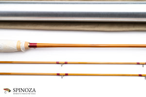 HL Leonard 39-5 Bamboo Fly Rod 7'6" 2/2 #5 (Refinished by Sam Carlson) - maker's marking and inscription