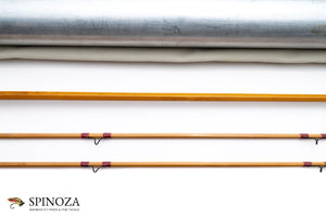 HL Leonard Model 38-H Fly Rod 7' 2/2 #3/4 - rod sections with wrapping detail