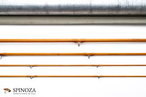 HL Leonard Model 50 Tournament Bamboo Fly Rod 8' 3/2 #6 - guide wrapping and spacing