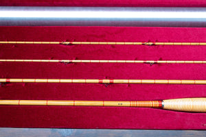 HL Leonard Centennial Commemorative Fly Rod 8'6" 3/2 #5 - maker's marking and inscription