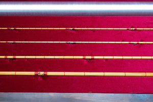 HL Leonard Centennial Commemorative Fly Rod 8'6" 3/2 #5 - rod sections with wrapping detail