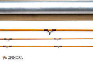 HL Leonard Duracane Bamboo Fly Rod 6'6" 2/2 #4 - guide wrapping and spacing