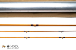 HL Leonard Duracane Bamboo Fly Rod 6'6" 2/2 #4 - ferrule detail and joints