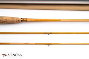 HL Leonard Model 39-5 DF Bamboo Fly Rod 7'6" 2/2 #5 - maker's marking and inscription