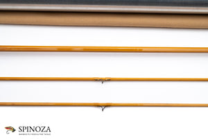 HL Leonard Model 39-5 DF Bamboo Fly Rod 7'6" 2/2 #5 - rod sections with wrapping detail