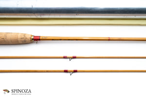 HL Leonard 39-5 Bamboo Fly Rod 7'6" 2/2 #5 - maker's marking and inscription