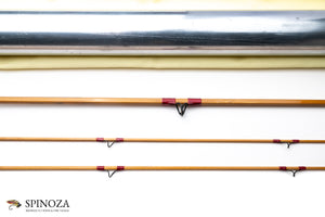 HL Leonard 39-5 Bamboo Fly Rod 7'6" 2/2 #5 - guide wrapping and spacing