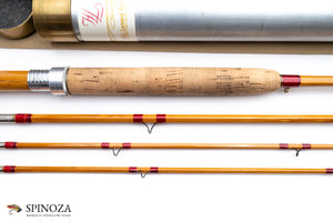 HL Leonard 4099 1/2 SDF Fly Rod 8'6" 3/2 #7/8 - maker's marking and inscription