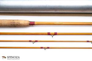 HL Leonard 4099 1/2 SDF Fly Rod 8'6" 3/2 #7/8 - rod sections with wrapping detail