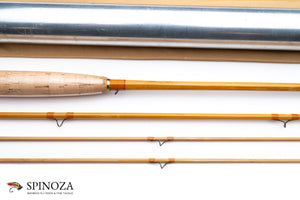 HL Leonard Model 50-5 Bamboo Fly Rod 8' 3/2 #5 - maker's marking and inscription