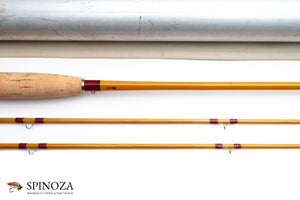 HL Leonard Model 66 ACM Bamboo Fly Rod 8' 2/2 #5/6 - maker's marking and inscription