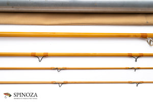HL Leonard Salmon Series Bamboo Fly Rod 9' 3/2 #9 - guide wrapping and spacing