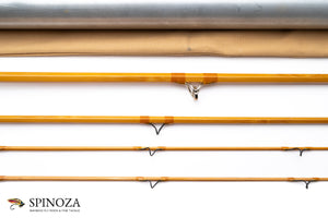 HL Leonard Salmon Series Bamboo Fly Rod 9' 3/2 #9 - ferrule detail and joints