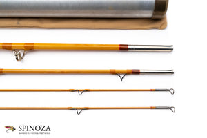 HL Leonard Salmon Series Bamboo Fly Rod 9' 3/2 #9 - tip section and guides