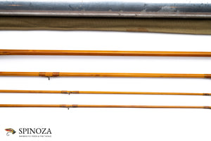 HL Leonard Tournament Bamboo Fly Rod 7'6" 3/2 #5 - rod sections with wrapping detail