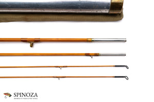 HL Leonard Tournament Bamboo Fly Rod 7'6" 3/2 #5 - ferrule detail and joints