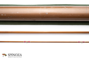 Hardy Tarantino #2 Bamboo Fly Rod 8' 2/1 #5 - rod sections with guides