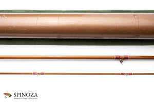 Hardy Tarantino #2 Bamboo Fly Rod 8' 2/1 #5 - ferrules and tip detail