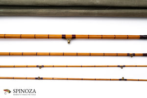 Hardy Kenya Bamboo Fly Rod 8' 3/2 #6/7 - ferrules and tip detail