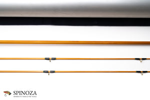 Hardy Palakona Bamboo Fly Rod 7'6" 2/2 #6 - ferrule detail and joints