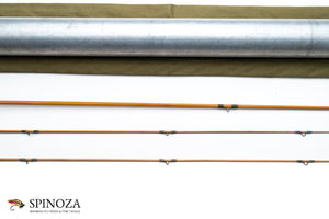 HL Leonard Baby Catskill Fly Rod 6' 2/2 #1/2 - rod sections with wrapping detail