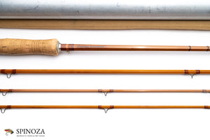 Dickerson 801510 Bamboo Fly Rod 8' 3/2 #5 - maker signature and rod markings