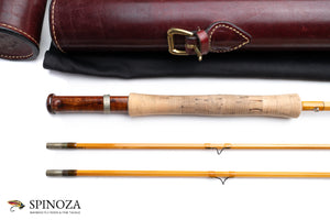 Mario Wojnicki / Scott Bamboo Fly Rod 247F5 8' 2/2 #5 - handle grip and reel seat detail