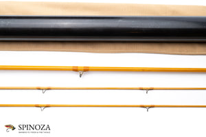 Maxwell Leonard 39M-5 Bamboo Fly Rod 7'6" 2/2 #5 - guide wrapping and spacing