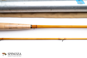 Maxwell Leonard Bamboo Fly Rod 41M-6 8'6" 2/1 #6 - maker's marking and inscription