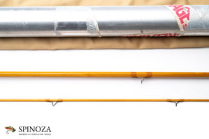 Maxwell Leonard Bamboo Fly Rod 41M-6 8'6" 2/1 #6 - ferrule detail and joints