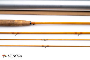 Maxwell Leonard 50FF-5 Bamboo Fly Rod 8' 3/2 #5 - maker's marking and inscription