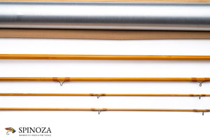 Maxwell Leonard 50FF-5 Bamboo Fly Rod 8' 3/2 #5 - rod sections with wrapping detail