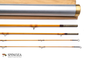 Maxwell Leonard 50FF-5 Bamboo Fly Rod 8' 3/2 #5 - ferrule detail and joints